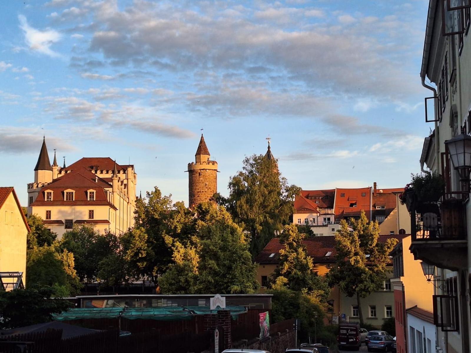 Stadtpalais Bellevue-Suite 3- Zimmer- Maisonettewohnung Mit Dachterrasse Maximal 4 Personen Bautzen Exterior foto